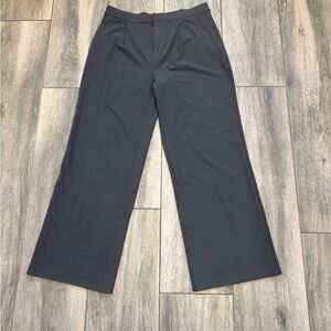 Vuori Wide Leg Pants in Dark Gray